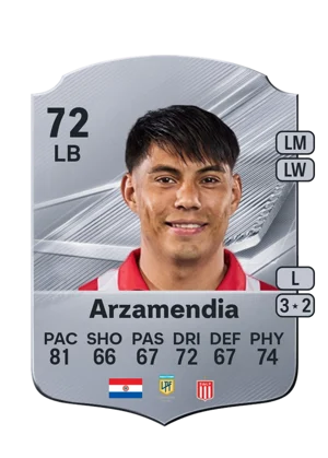 Arzamendia - 72 - Rare EA FC 27 card