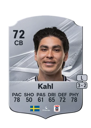 Kahl - 72 - Rare EA FC 27 card
