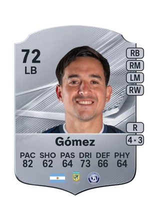 Gómez - 72 - Rare EA FC 27 card
