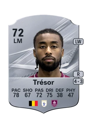Trésor - 72 - Rare EA FC 27 card