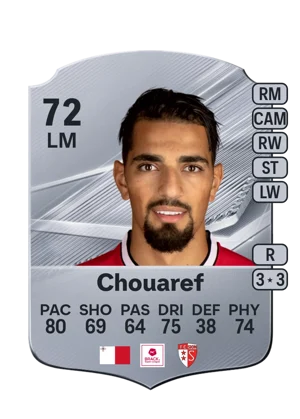 Chouaref - 72 - Rare EA FC 27 card