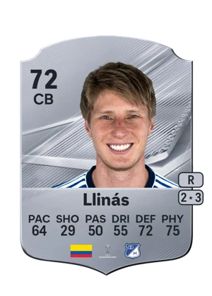 Llinás - 72 - Rare EA FC 27 card