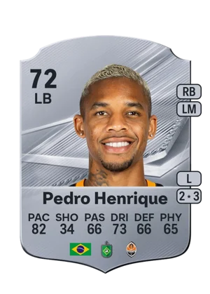 Pedro Henrique - 72 - Rare EA FC 27 card