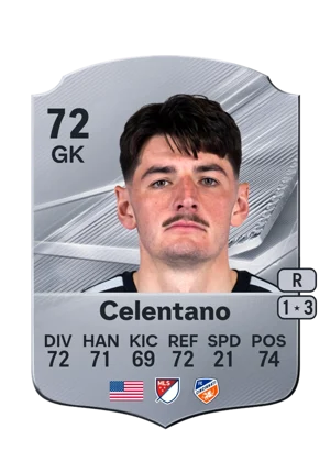 Celentano - 72 - Rare EA FC 27 card