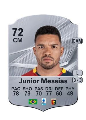 Junior Messias - 72 - Rare EA FC 27 card
