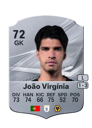 João Virgínia - 72 - Rare EA FC 27 card