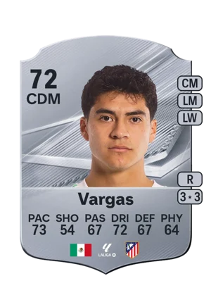 Vargas - 72 - Rare EA FC 27 card