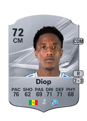 Diop - 72 - Rare EA FC 27 card