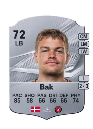 Bak - 72 - Rare EA FC 27 card