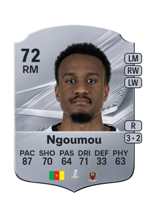 Ngoumou - 72 - Rare EA FC 27 card