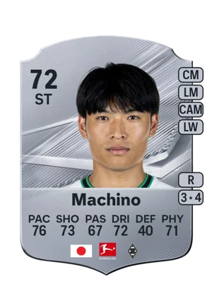 Machino - 72 - Rare EA FC 27 card
