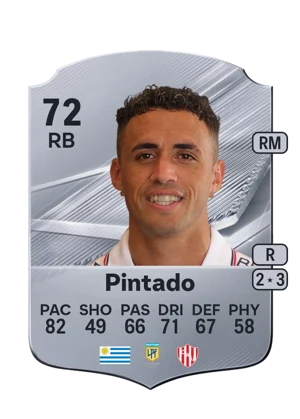 Pintado - 72 - Rare EA FC 27 card