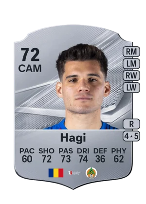 Hagi - 72 - Rare EA FC 27 card