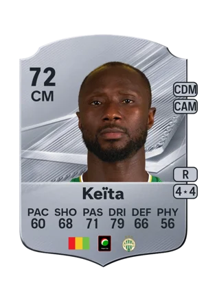 Keïta - 72 - Rare EA FC 27 card