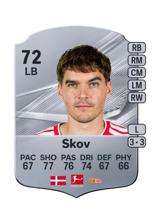 Skov - 72 - Rare EA FC 27 card