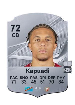Kapuadi - 72 - Rare EA FC 27 card