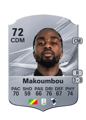 Makoumbou - 72 - Rare EA FC 27 card