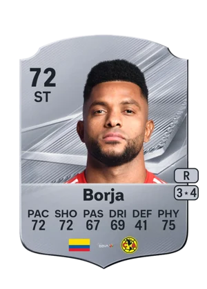 Borja - 72 - Rare EA FC 27 card