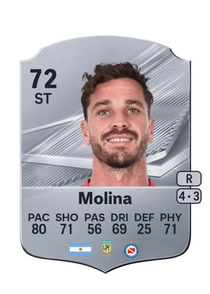 Molina - 72 - Rare EA FC 27 card