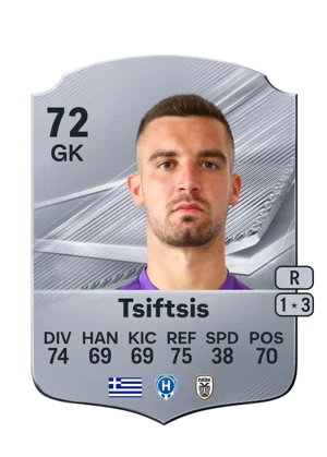 Tsiftsis - 72 - Rare EA FC 27 card