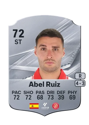 Abel Ruiz - 72 - Rare EA FC 27 card