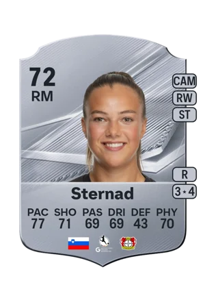 Sternad - 72 - Rare EA FC 27 card