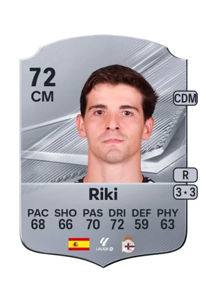 Riki - 72 - Rare EA FC 27 card