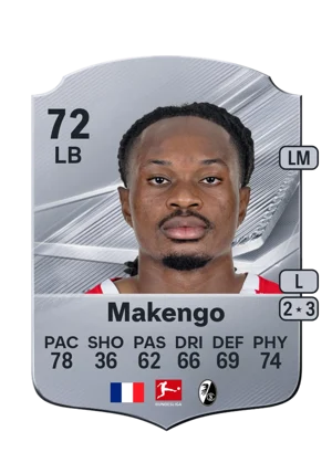 Makengo - 72 - Rare EA FC 27 card