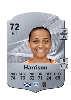 Harrison - 72 - Rare EA FC 27 card