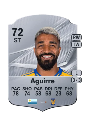 Aguirre - 72 - Rare EA FC 27 card