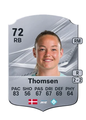 Thomsen - 72 - Rare EA FC 27 card