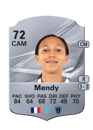 Mendy - 72 - Rare EA FC 27 card