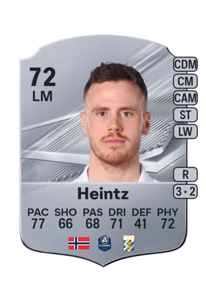 Heintz - 72 - Rare EA FC 27 card