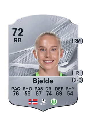 Bjelde - 72 - Rare EA FC 27 card