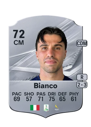 Bianco - 72 - Rare EA FC 27 card