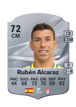 Rubén Alcaraz - 72 - Rare EA FC 27 card