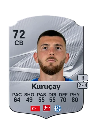 Kuruçay - 72 - Rare EA FC 27 card