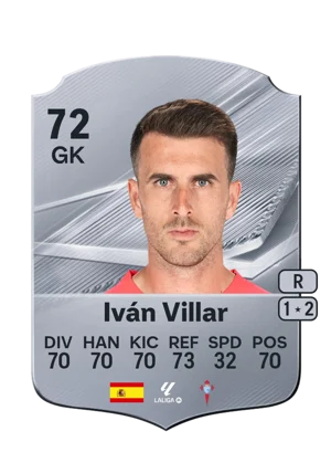 Iván Villar - 72 - Rare EA FC 27 card