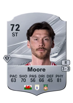Moore - 72 - Rare EA FC 27 card