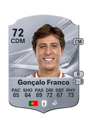 Gonçalo Franco - 72 - Rare EA FC 27 card