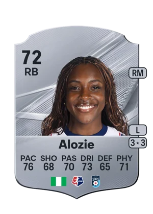 Alozie - 72 - Rare EA FC 27 card