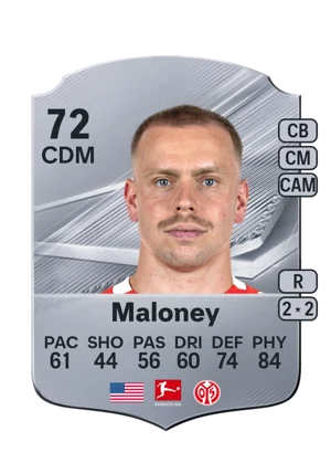 Maloney - 72 - Rare EA FC 27 card