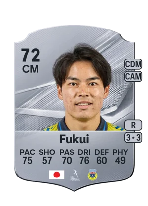 Fukui - 72 - Rare EA FC 27 card