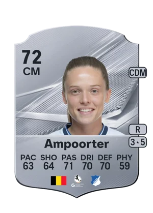Ampoorter - 72 - Rare EA FC 27 card