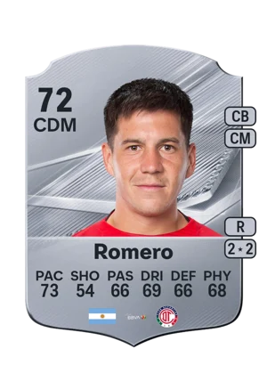 Romero - 72 - Rare EA FC 27 card