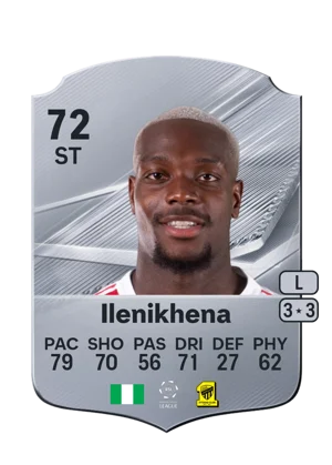 Ilenikhena - 72 - Rare EA FC 27 card