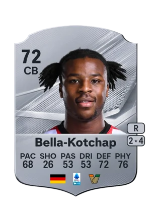 Bella-Kotchap - 72 - Rare EA FC 27 card