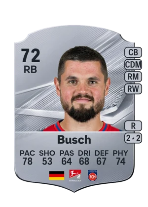 Busch - 72 - Rare EA FC 27 card