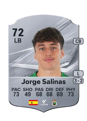 Jorge Salinas - 72 - Rare EA FC 27 card