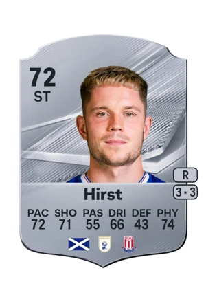 Hirst - 72 - Rare EA FC 27 card